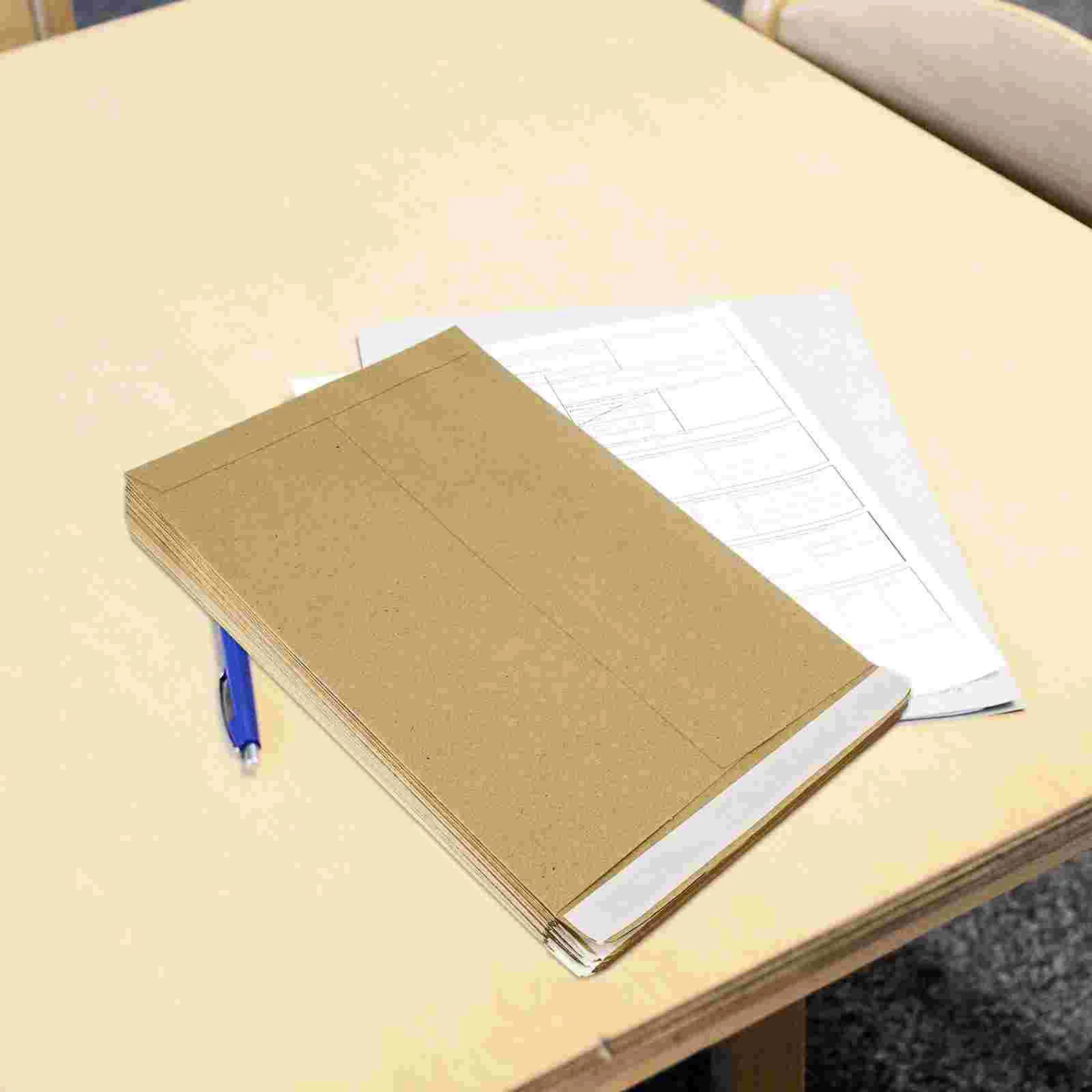 Kraft Envelope Greeting Cards Envelopes Brown Paper Bags Vintage Student A4 Wedding box 50 Pcs kraft paper envelopes mailing envelopes mailing bags