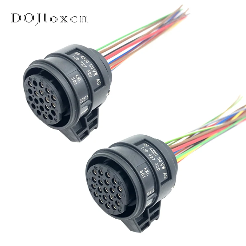 Transmissão Automática Corpo da Válvula 0aw 0de 0bh Valve Controller Connector para 1j0 927 320 Vl300 Dq250 20 Pin 02e 1j092732 Set