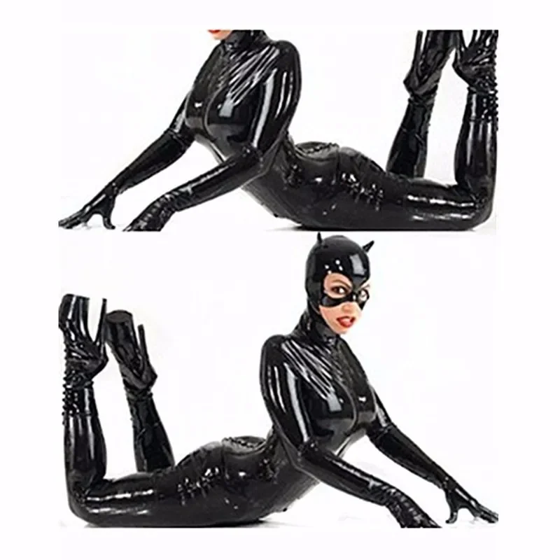 

Sexy Foot-closed Masked Cosplay Cat Girl One-piece Bar DS Pole Dancing Stage Costume