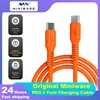 Miniware PD3.1 240W USB C to C Cable 5A Fast Charging Cable for TS101 MHP50 Smart Phone Earset Type-C Fast Charge Cable 1M 1