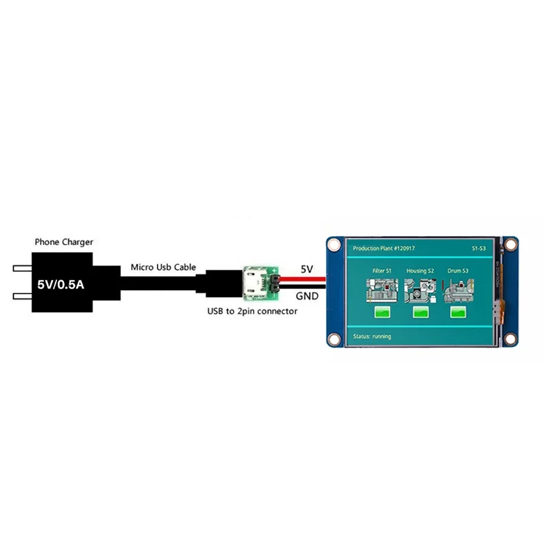 HMI LCD ġ ÷, ΰ- ̽, HMI  ÷,  ø, NX3224T024, 2.4 ġ
