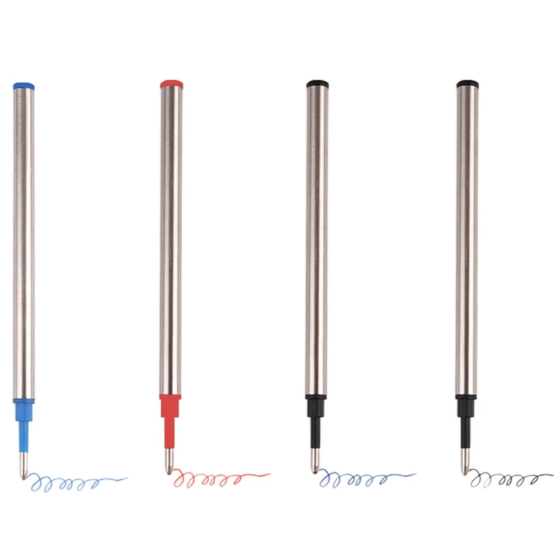 

5 шт. стержни для выдвижных ручек, синие/красные/черные чернила, длина 114 мм, для школьного офиса