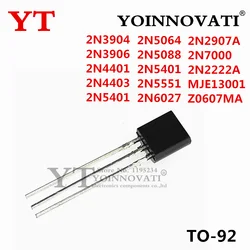50PCS Assorted Transistor and Thyristor Set (2N5064 TO - 92)
