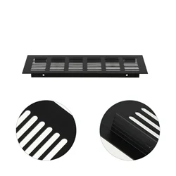 4pcs Furniture Air Grillee Aluminum Alloy Louvered Ventilation Exhaust Vent