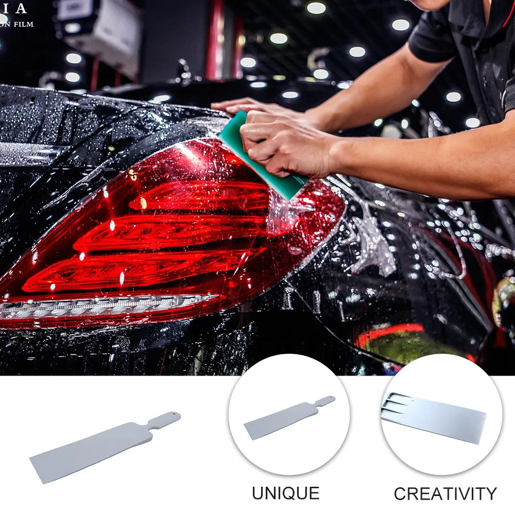1pc 자동차 포장 도구 스크레이퍼 Pp 스크래치 방지 앞유리 틴팅 태양광 필름 적용 후면 전면 창 차량용