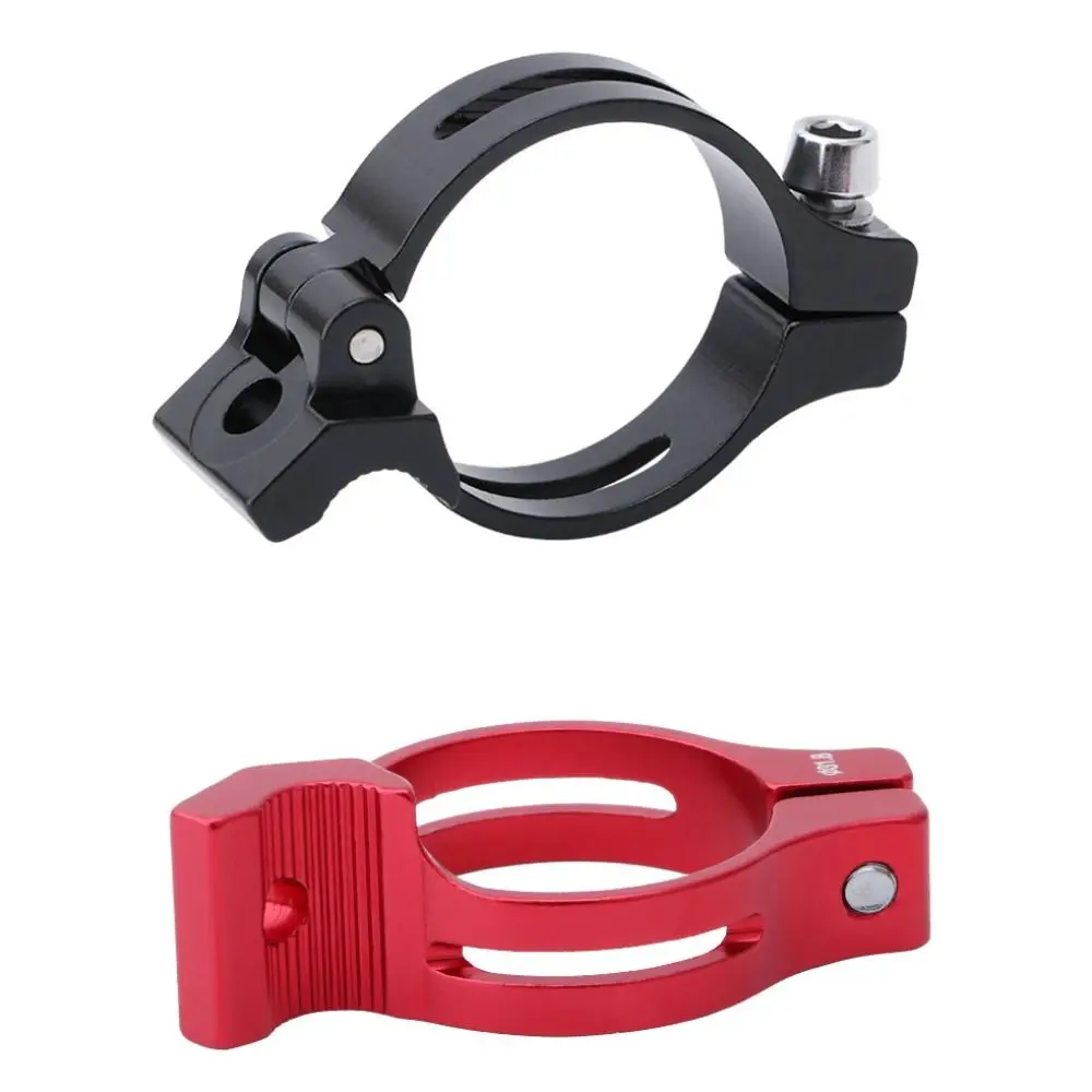 Bike Front Derailleur Clamp Adapter 34.9mm 31.8mm Aluminum Alloy Folding Bike Derailleur Braze-on Convertor Bike Seatposts Clamp