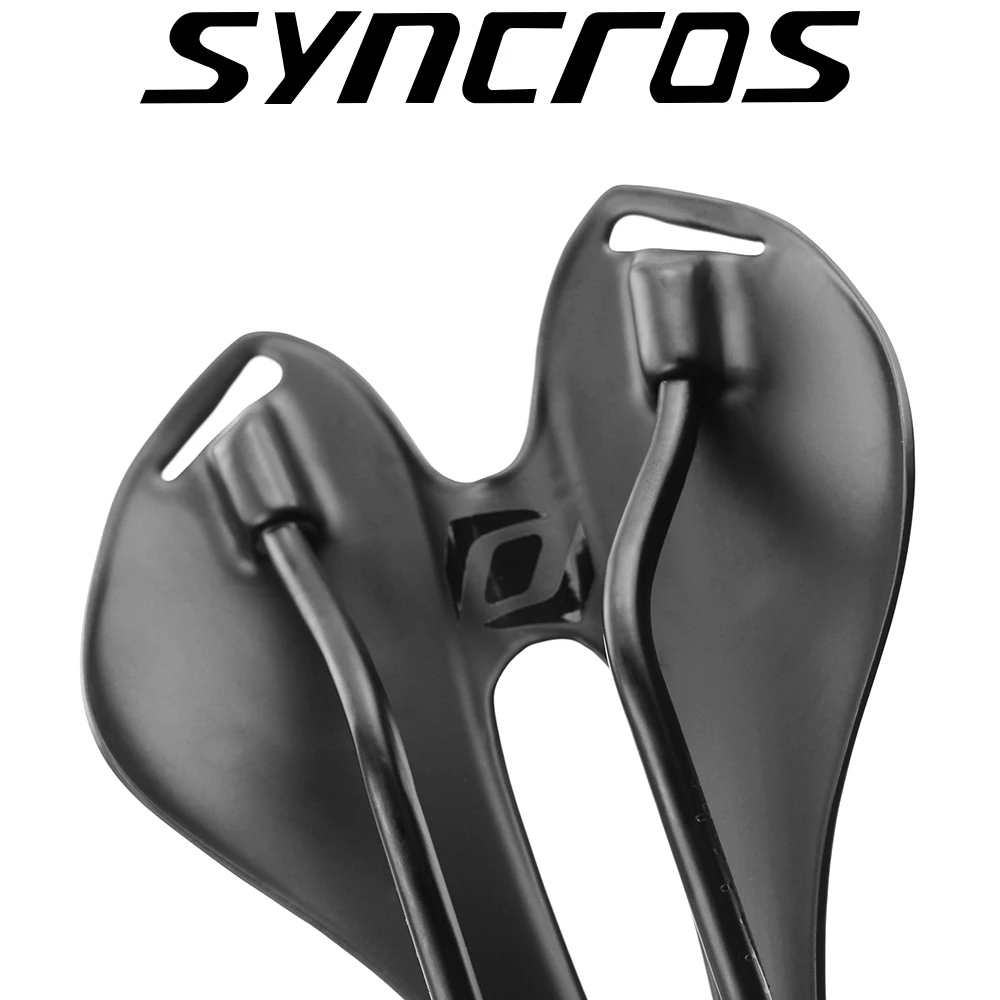 SYNCROS Matte Carbon Fiber Saddle Road/Mountain Bike Seat Cushion