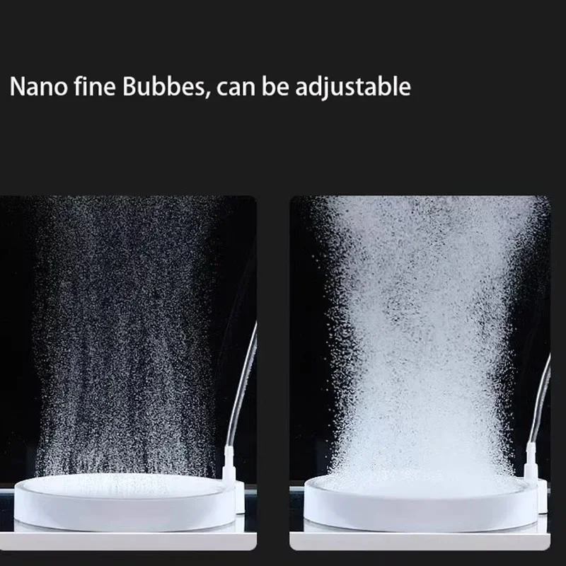 Aquarium Nano Air Stone Oxygen Aerator and Bubble Pump Accessory