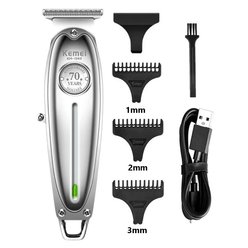 Kemei KM 1949 Electric Hair Trimmer For Men Clipper All Metal Trimmer For  Mens Beard And Hair Trimmer For Men Grooming From Mang07, $18.78