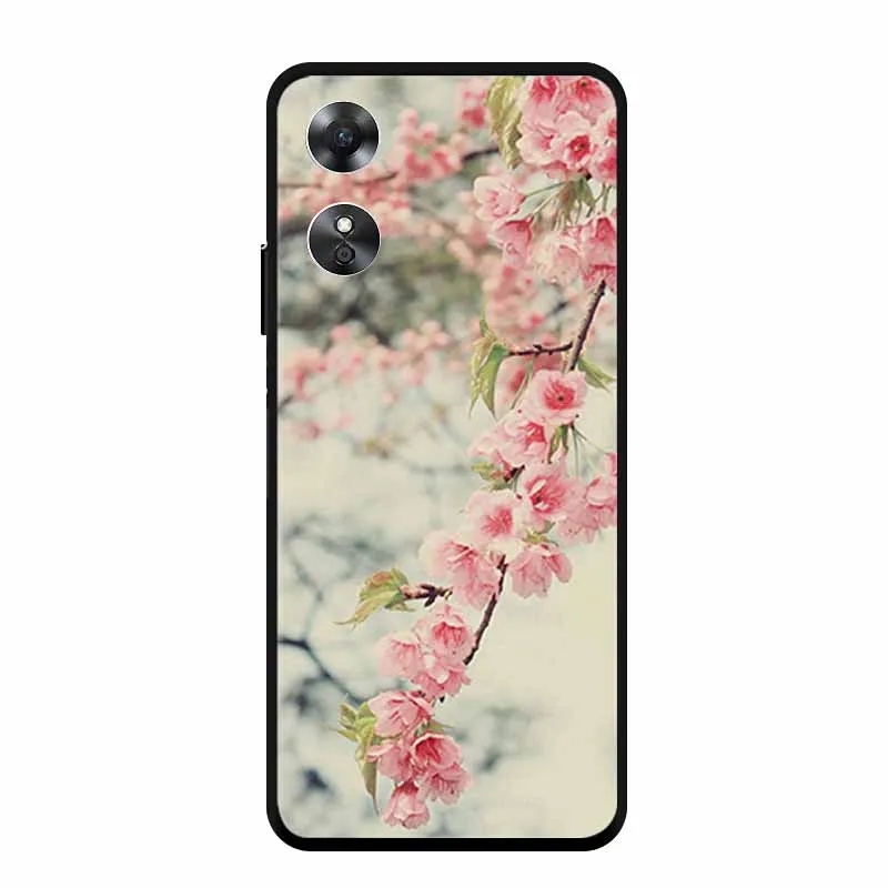 Cool Animal Design Black Edge Silicone Soft Phone Cover Case
