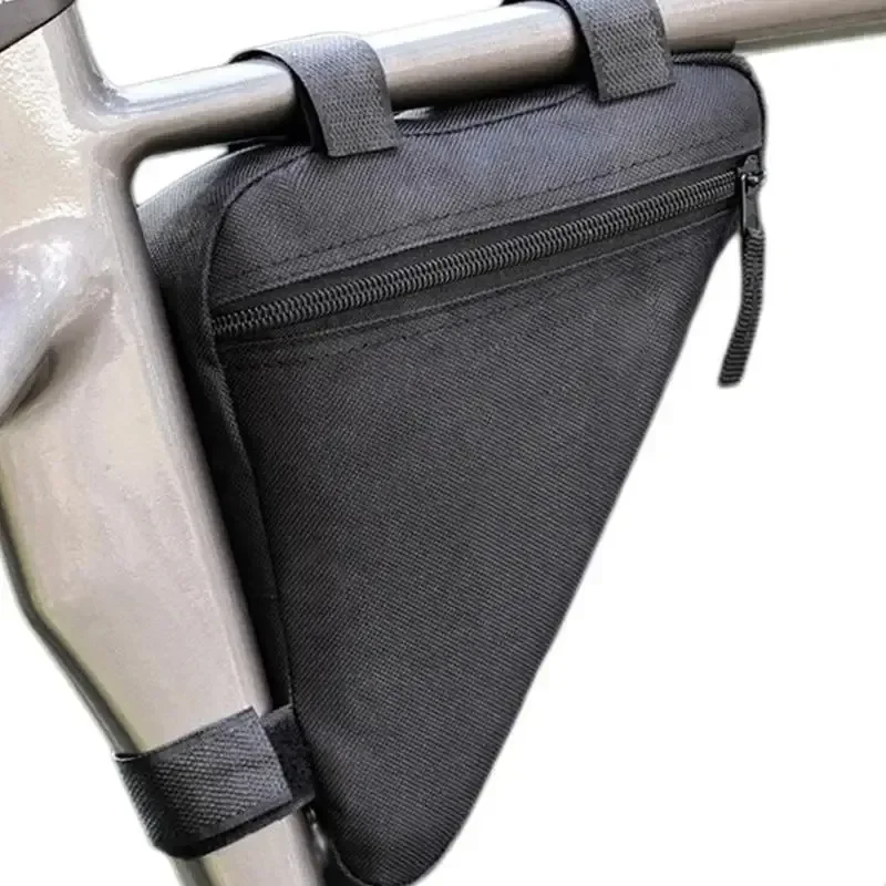 Waterproof Triangle Bike Bag - Front Frame Mount Cycling Storage Pouch for Phone/Tools, Lightweight & Durable Riding Accessory