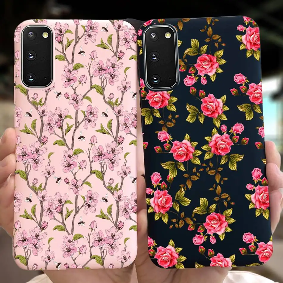 Fashion Girl Flower Candy Color Silicone Phone Case