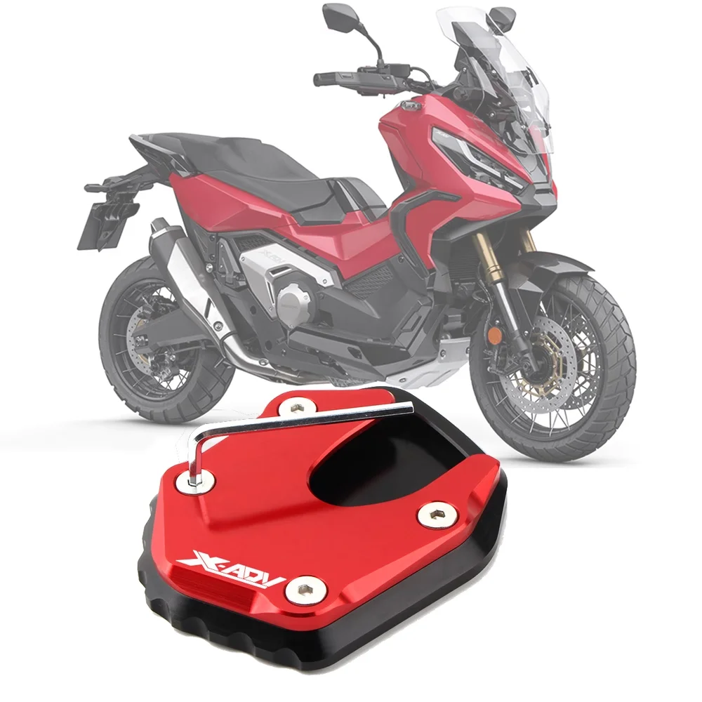 

CNC Motorcycle Side Stand Pad For Honda X-ADV 750 XADV750 2021-2023 Parking Frame Base Enlargement and Modification Accessories