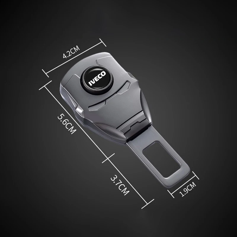 Car Seat Belt Clip Thick Insert Lock Buckle Extender Lengthening Safety Buckle For Iveco Daily IV V VI Van EcoDaily Accessories