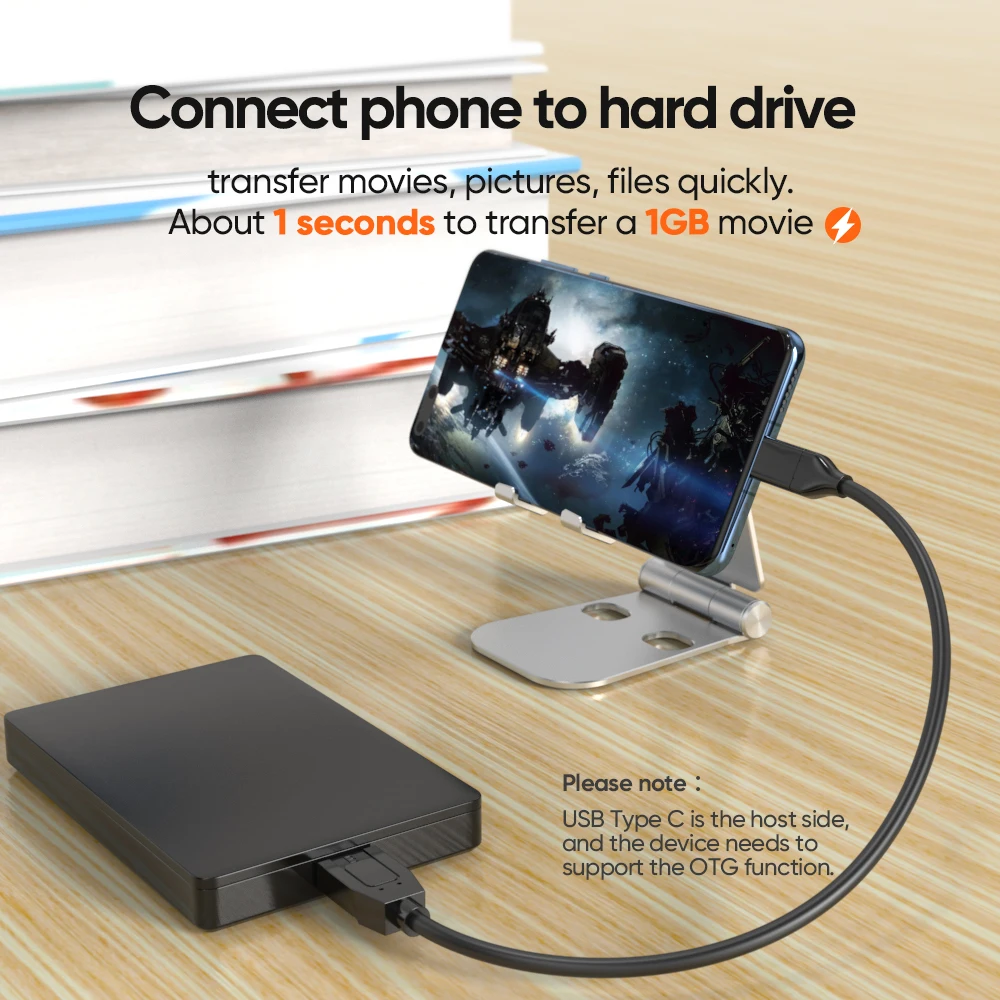 CableCreation  ϵ ̺ ũ ̺, SSD, HDD, PC, ƺ ο, USB C Ÿ 3.1-ũ B ̺, 10Gbps  , 0.3m, 1m