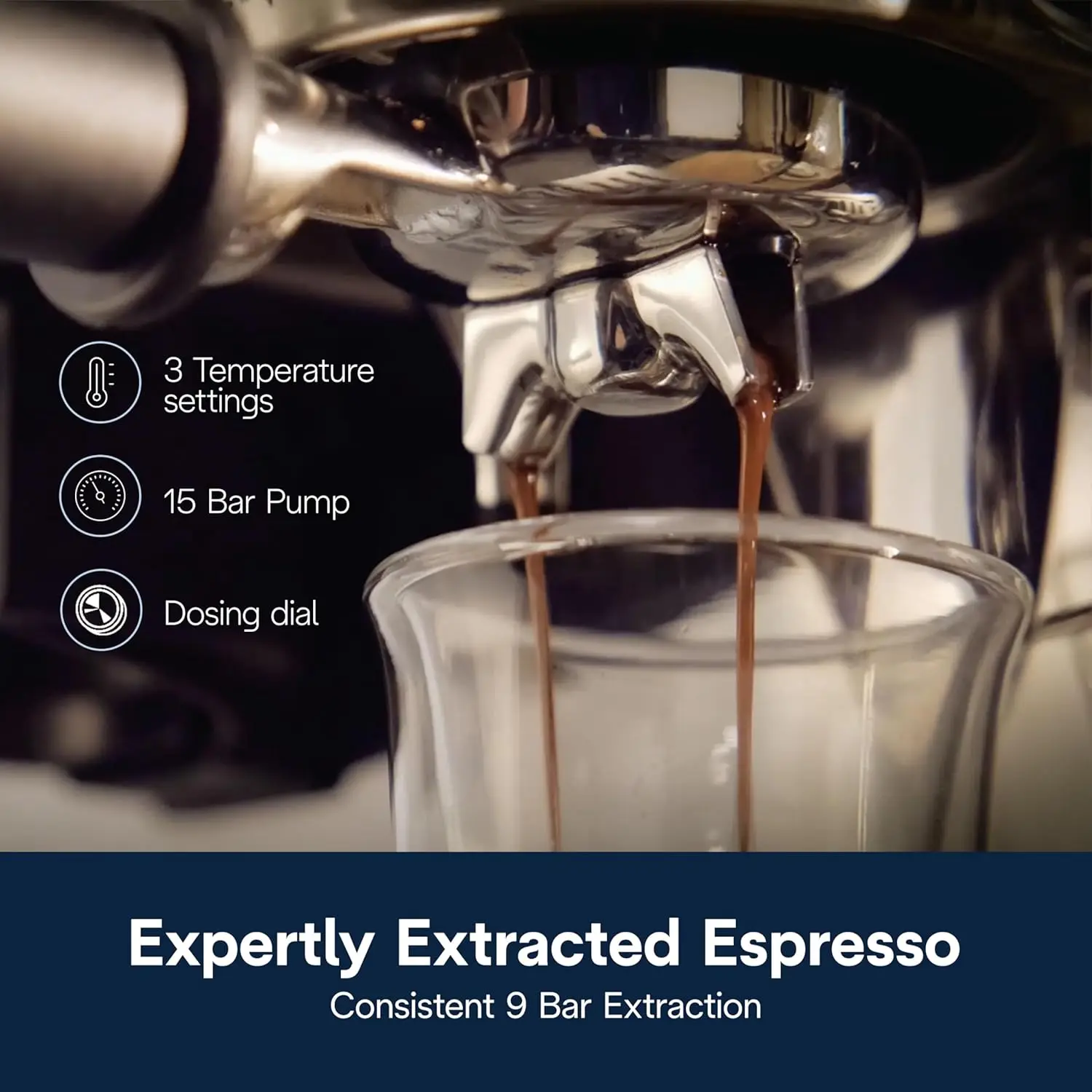 Espresso Machine with Cold Brew, Manual Milk  , Barista Kit for Latte, Cappuccino, Built 2