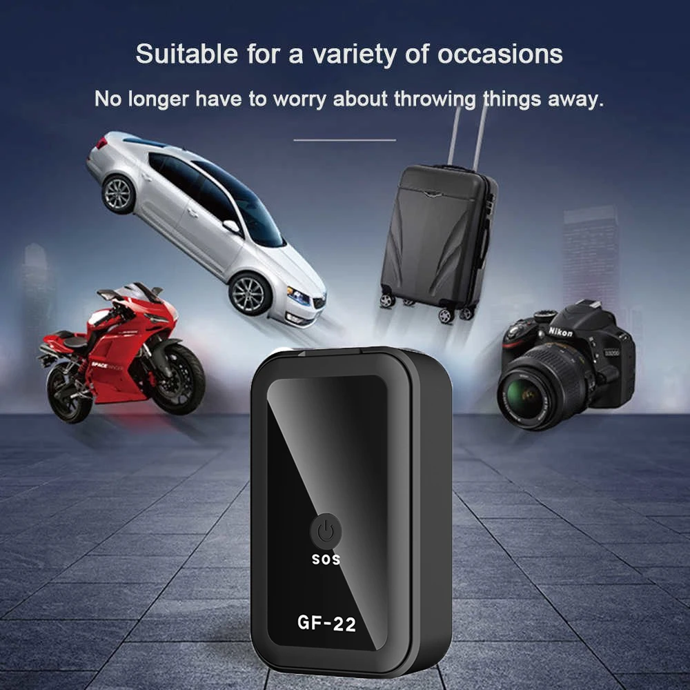 GPS tracker GF22 mini personal portable 4G anti-loss for car motorcycle