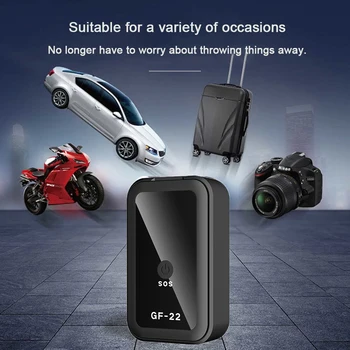 GF22 locator GPS Beidou positioning pet elderly children car anti loss anti-theft device GPS tracking high precision