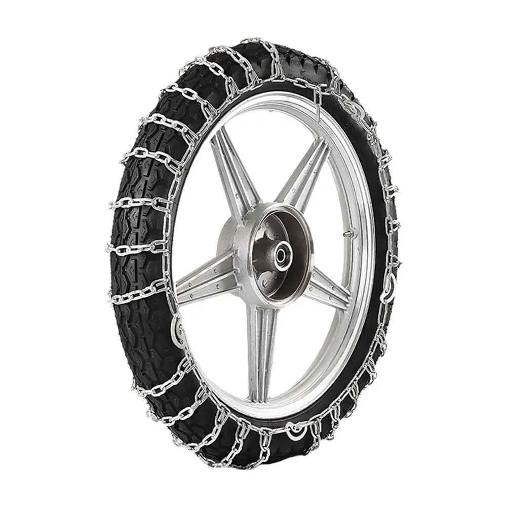 Universal Motorcycle Scooter Anti-skid Chain Breaking Ice Design Snow Encrypted Tire Bold Anti-slip T1E1 30017