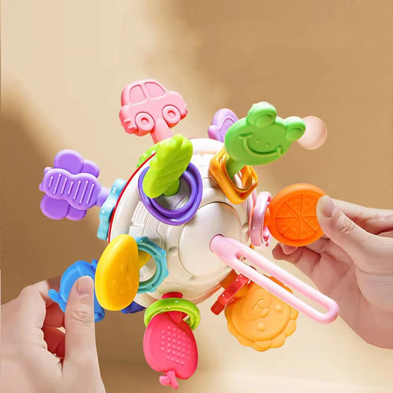 

Baby Rattles Teether Toys Montessori Baby Sensory Toy Kids Development Grasping Activity Educational Toy For Babies 0 12 Months