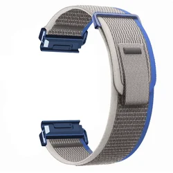 QuickFit Sports Nylon Strap Bracelet, 26mm/22mm - QuickFit 22mm (Grey Blue)