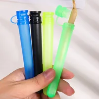 4PCS New Plastic Cigarette Storage Tube 120mm Cigarettes Waterproof Airtight Tube Smell Proof Cigarette Storage Seal Container 1