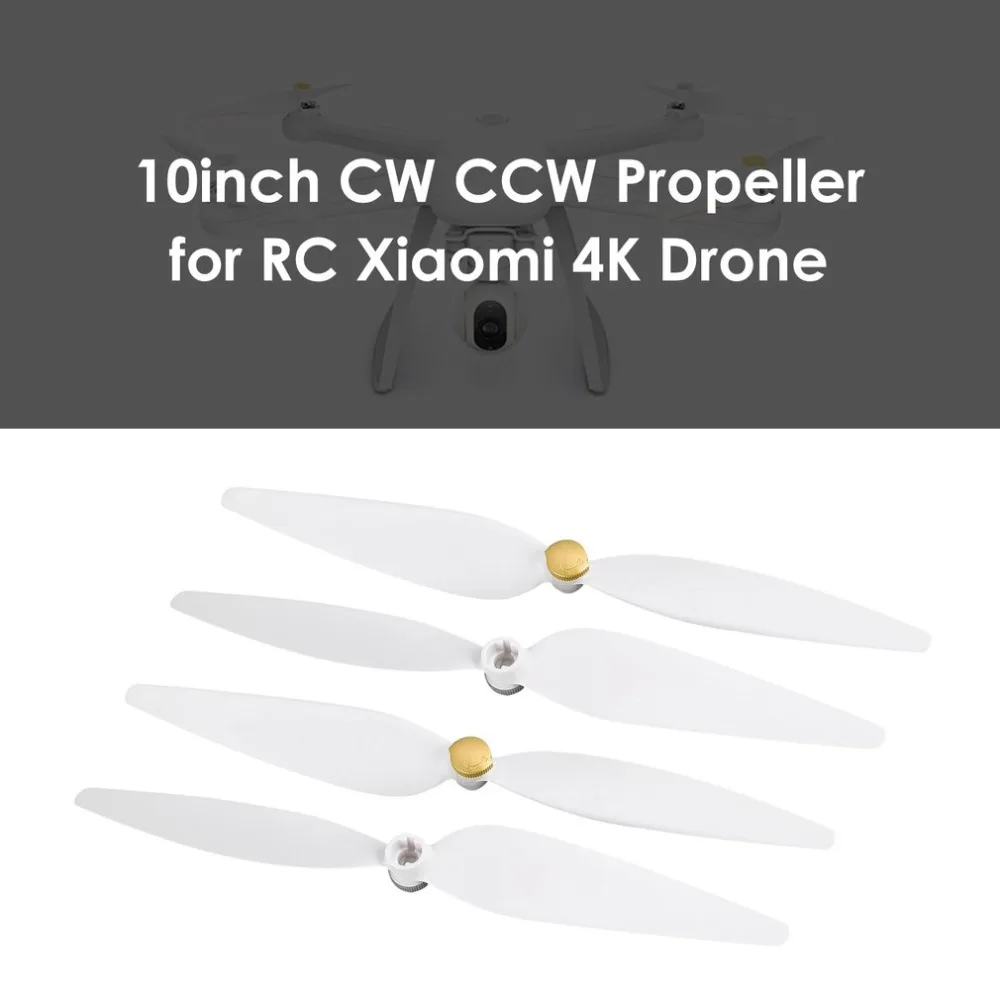 2 пары/компл. CW + CCW Набор пропеллеров для дрона Xiaomi Mi 4K версия FPV Дрон