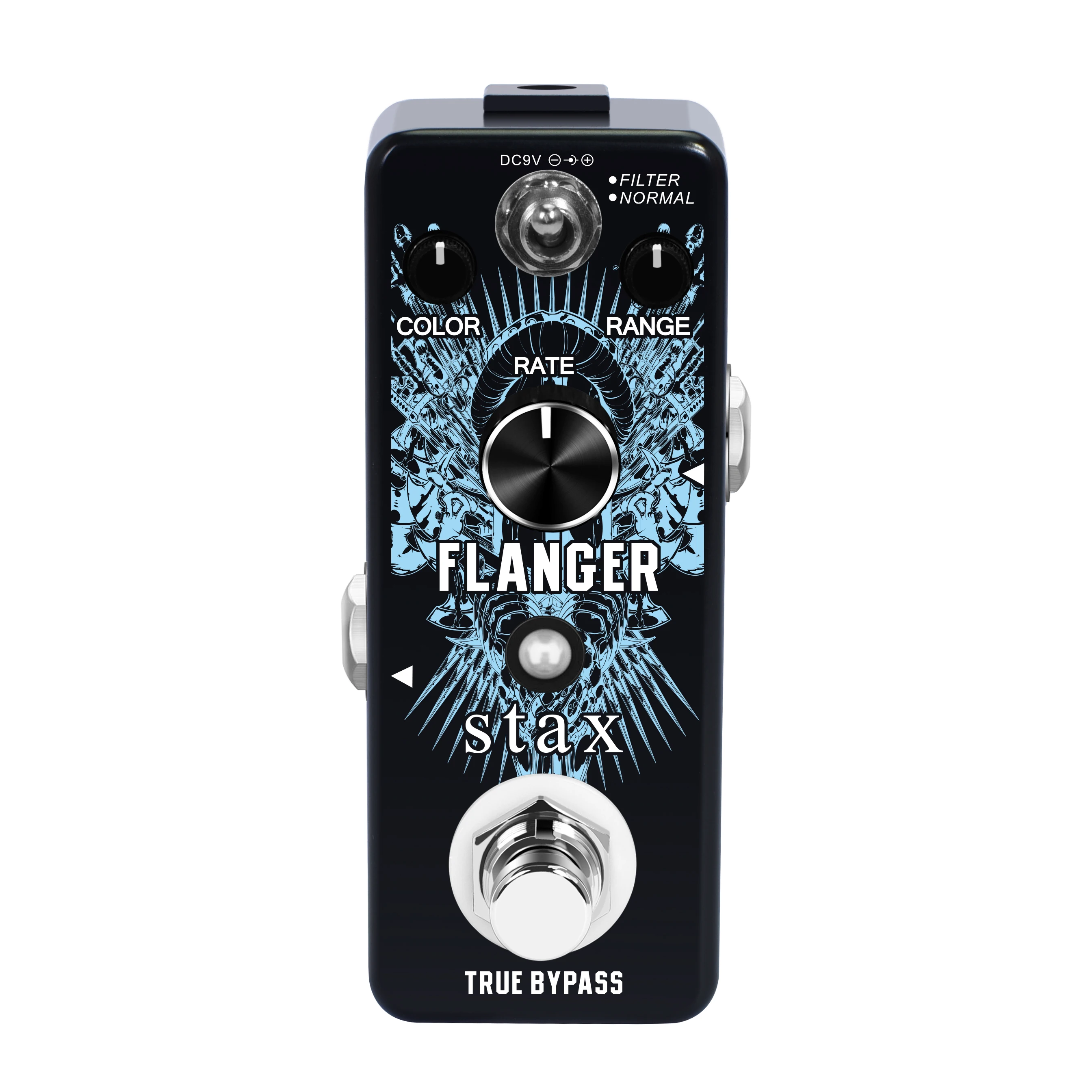 

Stax Guitar Flanger Pedal Vintage Analog Flanger Effect Pedals For Electric Guitar Filter Normal Modes Mini Size True Bypass