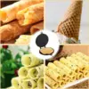 Egg Roll Machine Pancake Pan Crispy Fried Egg Pan Egg Cone Household Non-stick Egg Roll Press Biscuit Baking Tray Baking Mold 3