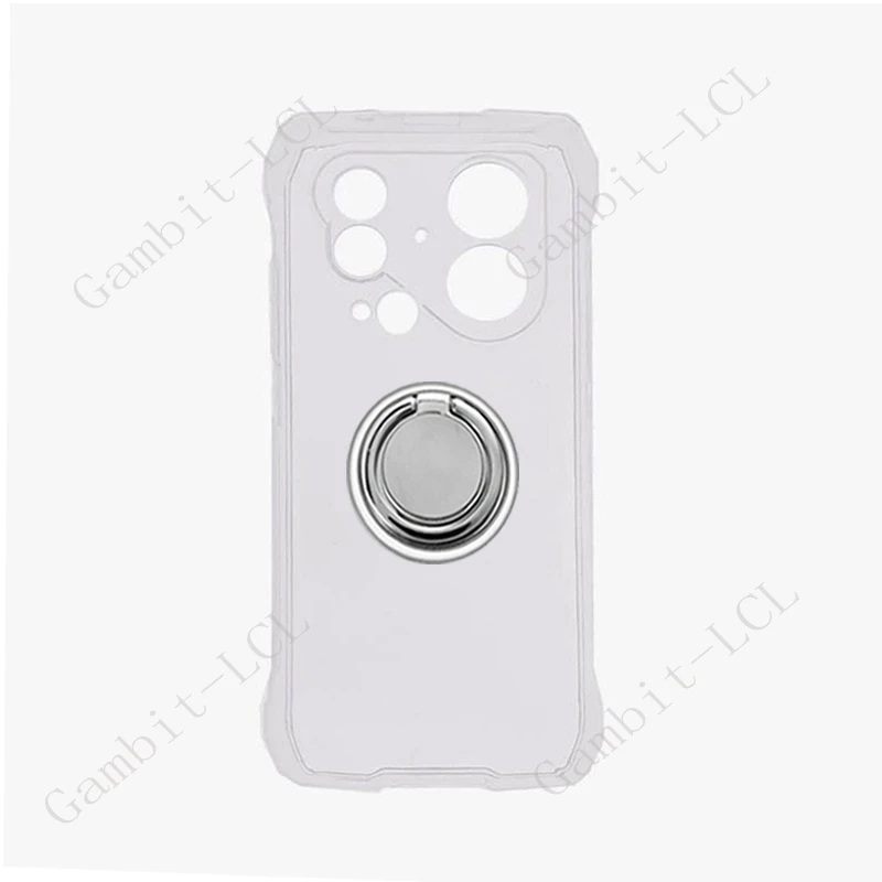 Blackview Oscal Pilot 6 - 6.78 Phone Case with Back Ring Holder Bracket & TPU Soft Cover
