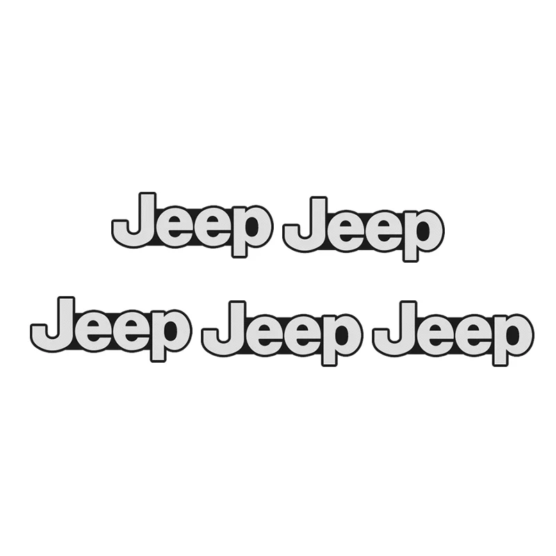 3D Metall Jeep Auto Emblem Abzeichen Aufkleber Dekorative Aufkleber für Jeep Wrangler Grand Cherokee Compass Wagoneer Gladiator Avenger JK – Detail 7