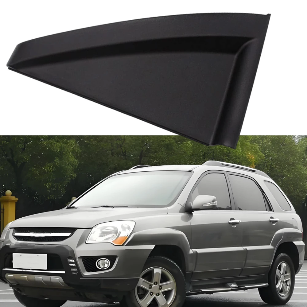 Rear Window Triangle Trim 1pc Fit for Kia Sportage 2005-2010 Rear Door Molding Trim 838401F000 838301F000 Right/ Left rear door molding replacement