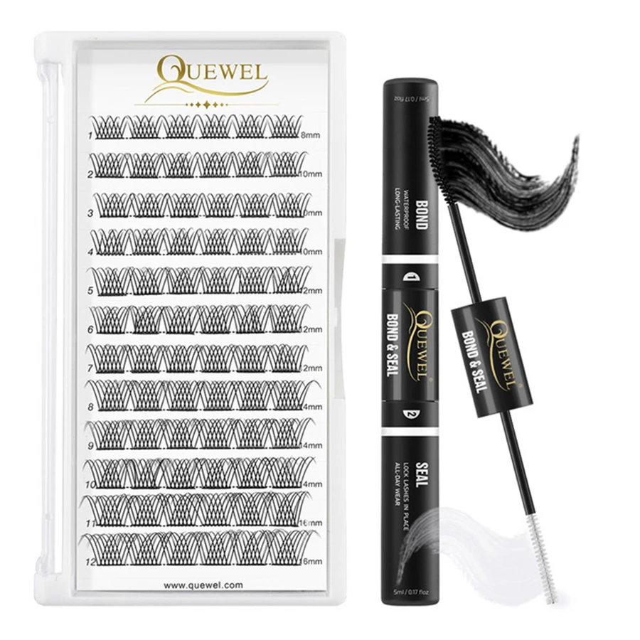quewel-lashes-clusters-72-pcs-diy-eyelash-extensions-kit-bond-and-seal