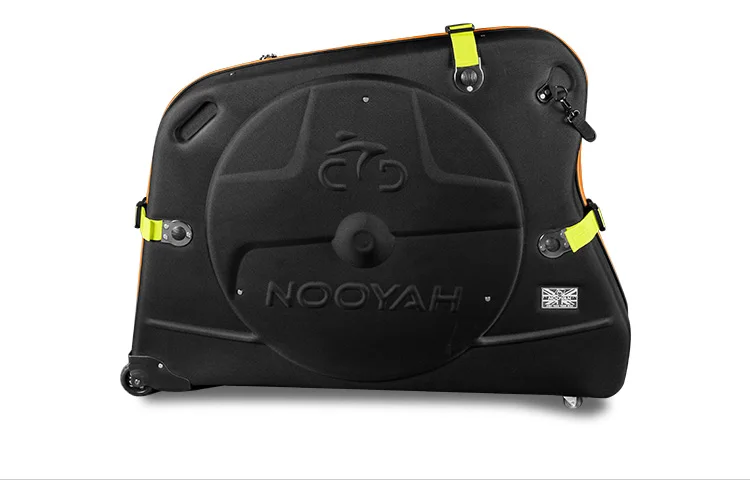 NOOYAH Fahrrad-Reisekoffer, EVA-Fahrradtasche für den Transport von Fahrrädern, EVA-Hartschalen-Fahrradzubehör, Lufttransport-Fahrrad-Rundreisekoffer – Detail 22