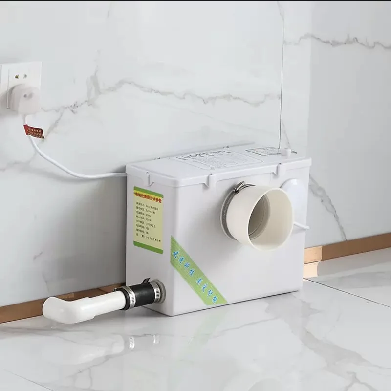 Description Picture 3 of item500W Sanitary Pulverizer Pump Automatic Treatment Crushed Bathtub Toilet Sink Electric Pulverizer Septic Tank Sewage Lifter