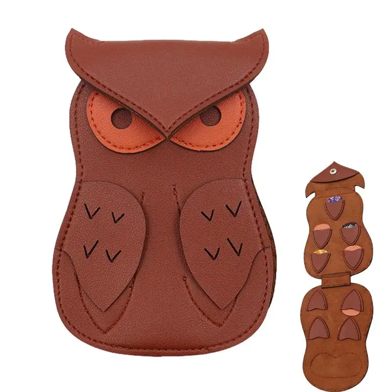 

Брелок для гитары в форме совы, кожаный чехол для гитары