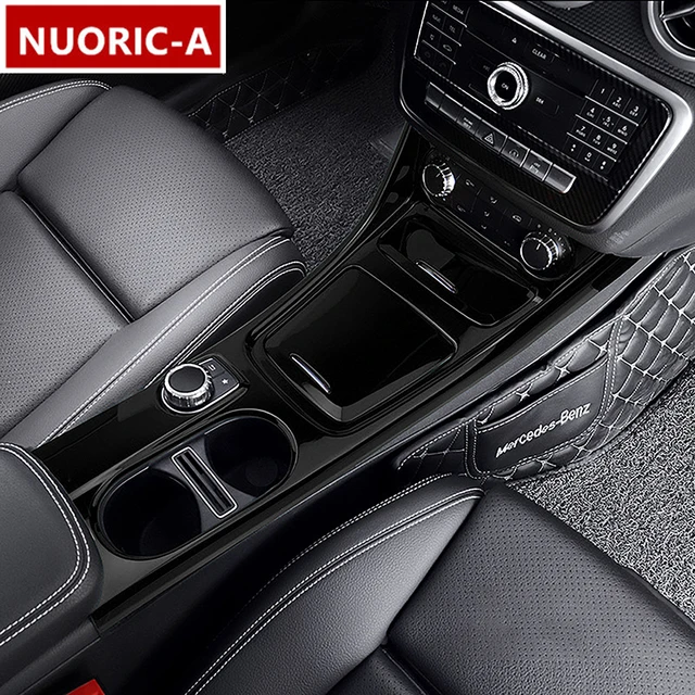 Center Konsole Getriebe Shift Wasser Tasse Halter Dekorative Abdeckung Trim Für  Mercedes Benz EINE Klasse W176 CLA C117 GLA X156 2013-2018 LHD - AliExpress