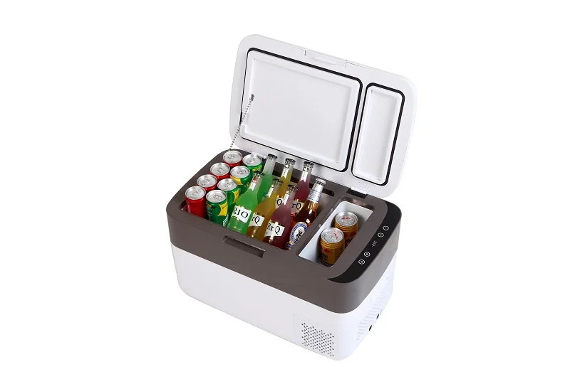 CoolRide 30L Small Fridge Freezer Portable Car Fridge DC12V Exquisite Car Refrigerator With European Technology Compressor
