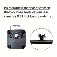 License Plate Holder License Plate Frame Rear View Camera Car License Plate Frame Rear View Camera High Quality - Image 3