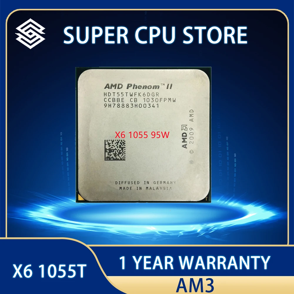 AMD phenom Ⅱ X6 1055T 95w CPU マザーメモリセット
