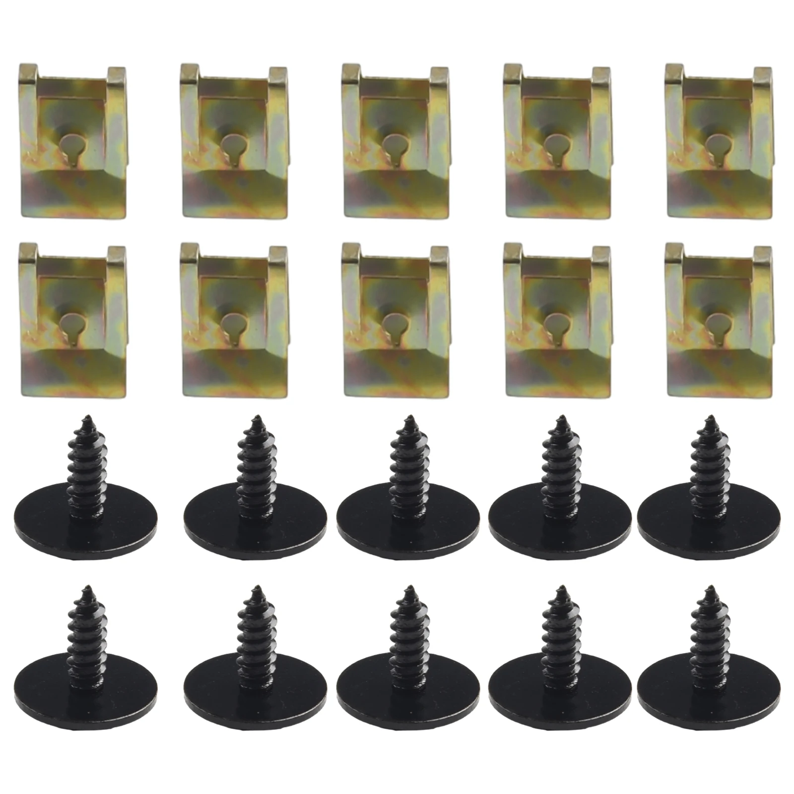 

20pcs For BMW Hex Head Tapping Socket Bolt Screw Clips Undertray Splash Guard For E21 E30 E36 E46 E90 E91 E92 E93 E34 E39 E60