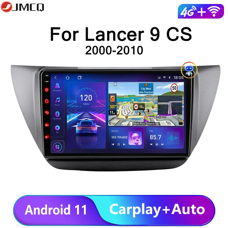 2 Din Android 11 Car Radio Multimedia Video Player For Mitsubishi