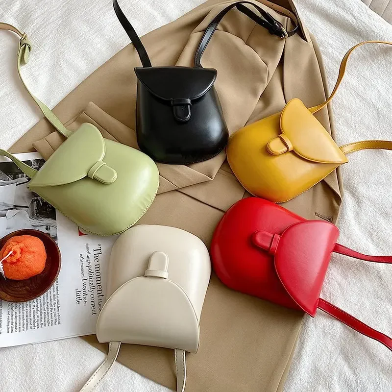 Leather Shoulder Bag Pu Crossbody Bag Crossbody Bag New Women's Handbags Large Capacity Shoulder Bags Fashion Small Crossbody Bags Hard Pu Leather Messenger Handbags for Women