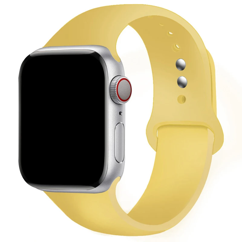 Silicone Sports Band for Smartwatch - Adjustable Loop Bracelet