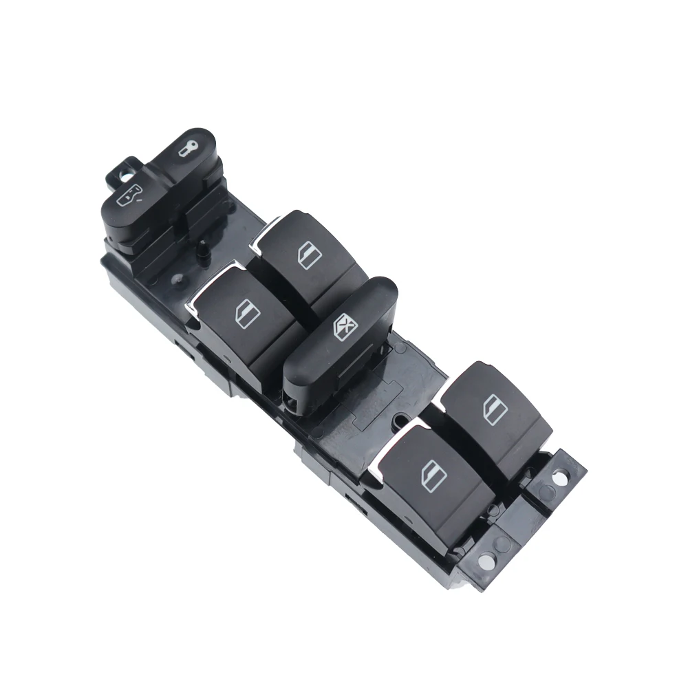 Chrome Master Window Controller Switch Per Vw Jetta Golf Gti Mk4 Passat B5 Lato Guida 3 Bd959857 3Bd 959 857 1998-2005