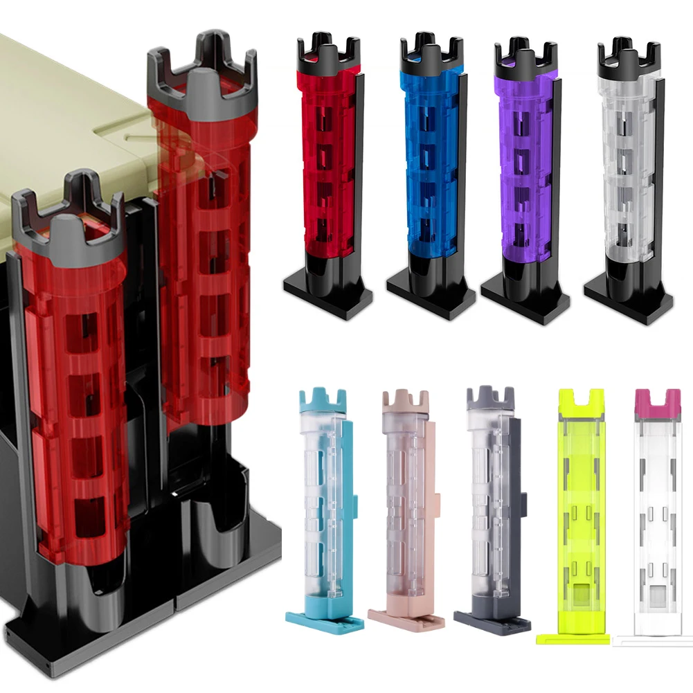 Plastic Fishing Box Rod Display Bracket Detachable Fishing Pole Tube