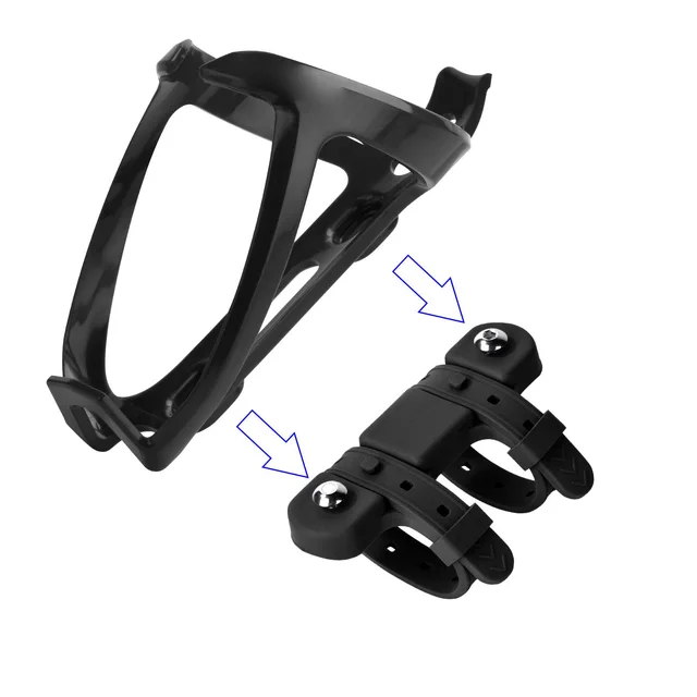 Bicycle Water Kettle Mount Adaptor Silicone Bandage Bottle Cage Strap Cycling Bottle Holder Mounting Bracket Bike Accessories 2