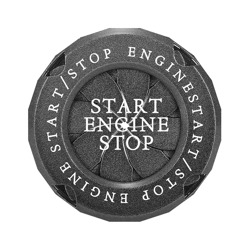 

Car Interior Modification One Button Start Button Ignition Switch Rotation Protection Cover Motorcycle Start Ring Decoration