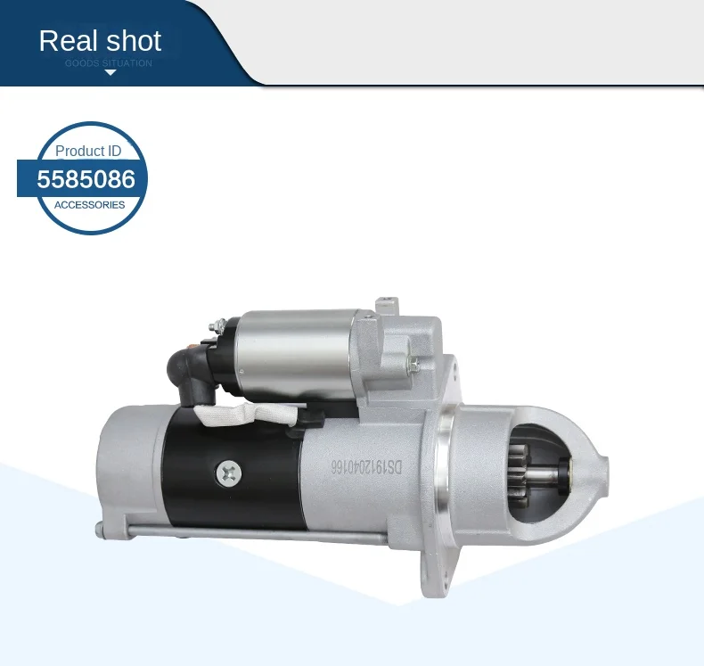 

FOR Futian Cummins engine genuine parts 3.8 starting motor motor 5585086