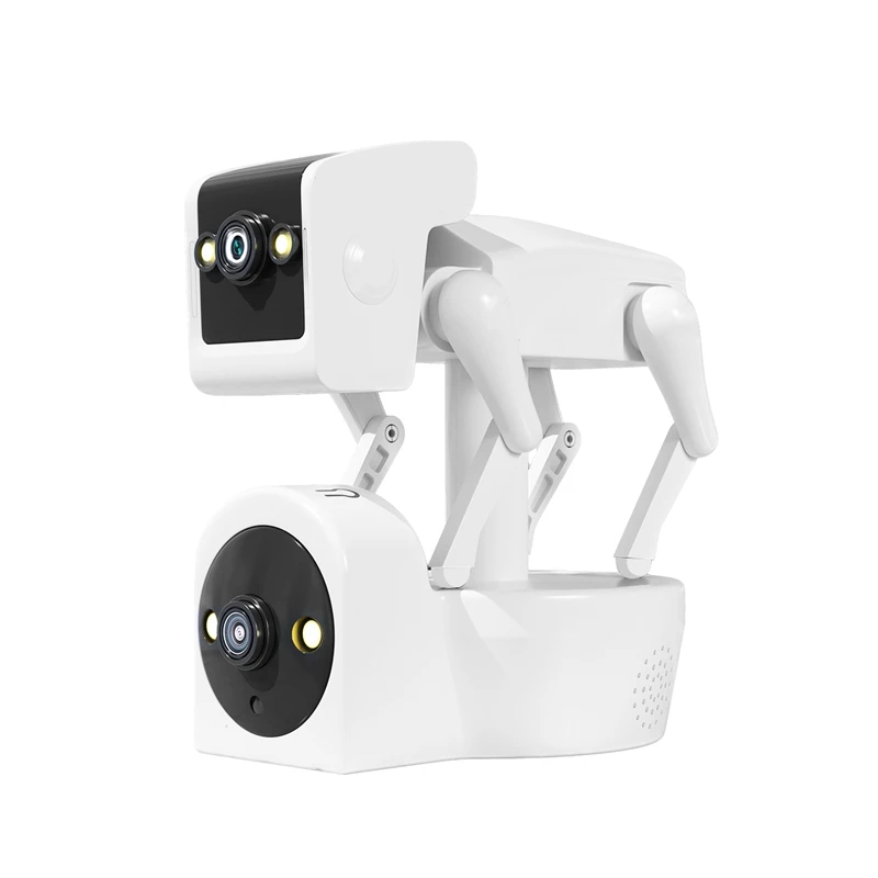 1080P 5G Dual Lens Robot Dog Camera Full Color Ptz Ip Dome Camera Yoosee App Ai Rilevamento Umanoide Baby Monitor-Spina Ue